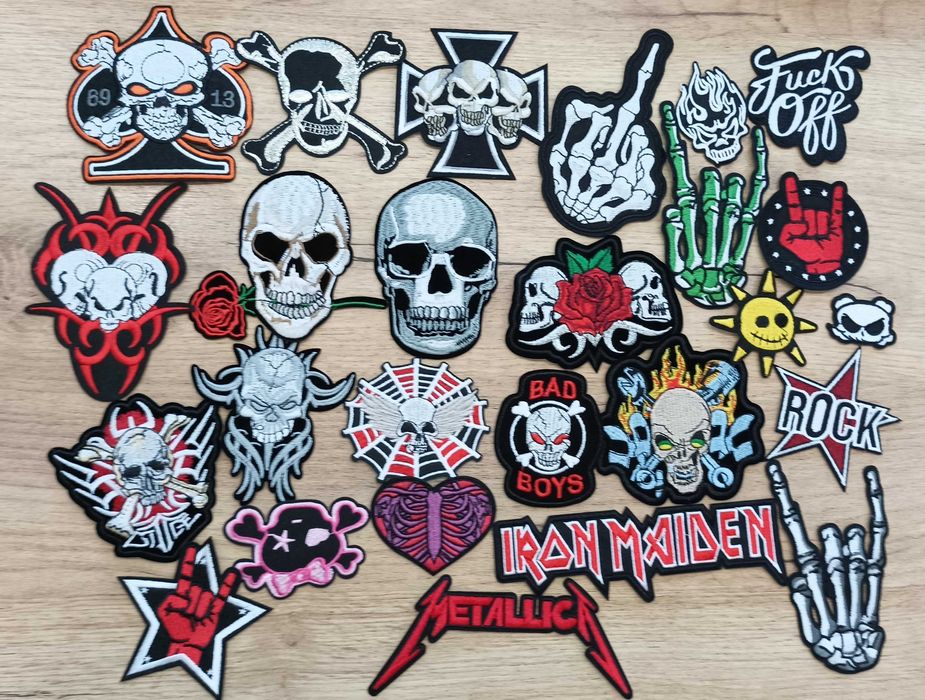 Нашивки Пачове с Велкро Топло Лепене, Бродирани, Гумирани Пакет 5-10бр