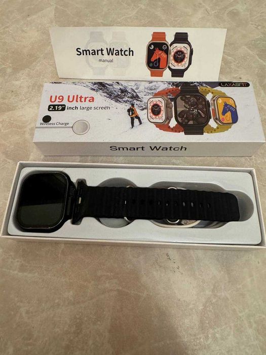 Смарт-часы U9 Ultra | Почти новые | Большой экран 2.19”