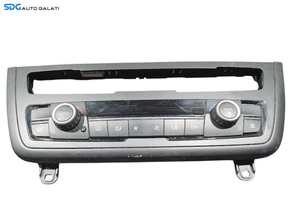 Panou Comanda AC Clima Climatronic Aer Conditionat BMW Seria 3 F30 NFL Non Facelift 2011 - 2014 Cod 9207195 64.11-9207195-03 [N3621]