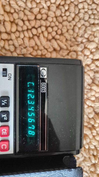 Ретро колекционерски калкулатори / елка elite 6003