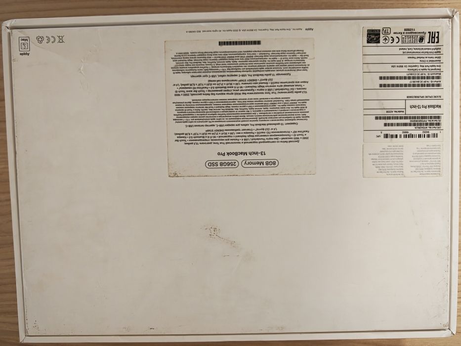 Mac book pro 13/8/256