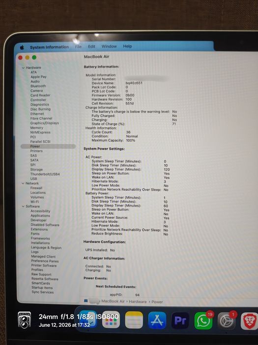 Apple MacBook Air 13-inch M4 (16GB RAM / 256GB SSD) – Sky Blue
