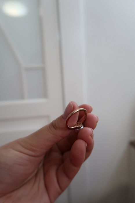 Кольцо MiMi с жемчугом