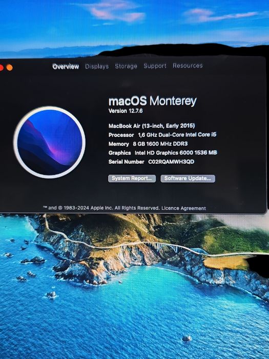 MacBook Air ( 13-inch, Early 2015 )