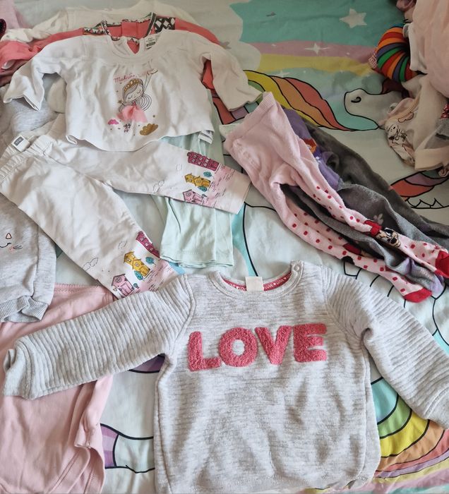Лот от бебешки дрешки размер 6-9 м./ 74