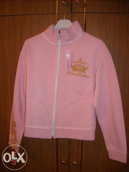 Розов суитчър "Виктория Бекъм"