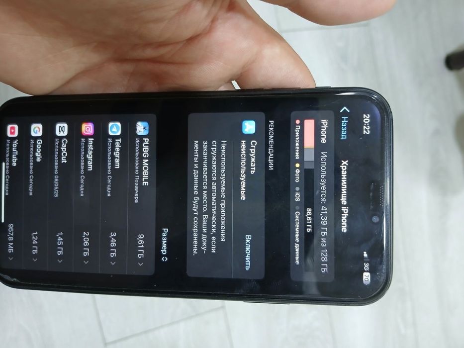 Iphone Xr 128tali face id ishlidi