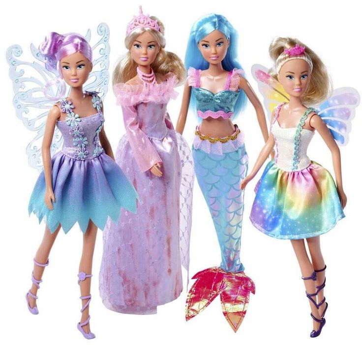 Steffi Love Кукла Стефи комплект 4бр русалка фея принцеса