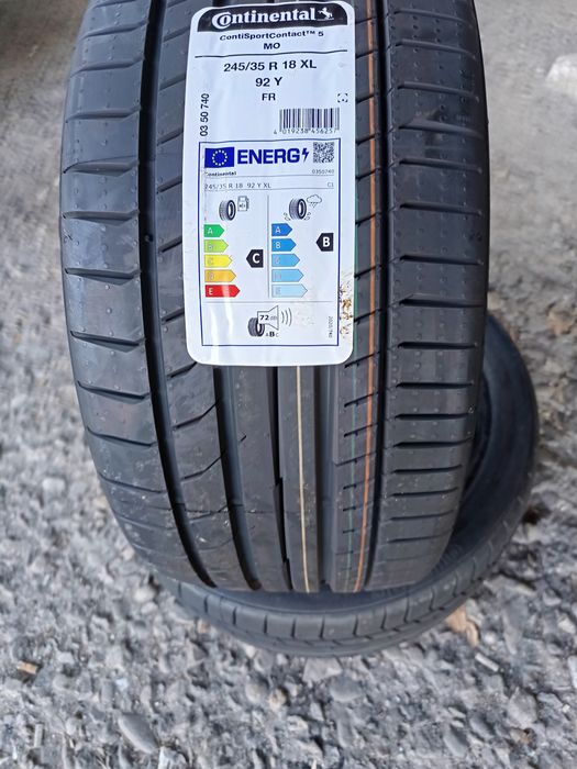 2бр.Нови летни гуми 245/35/18ц.Continental