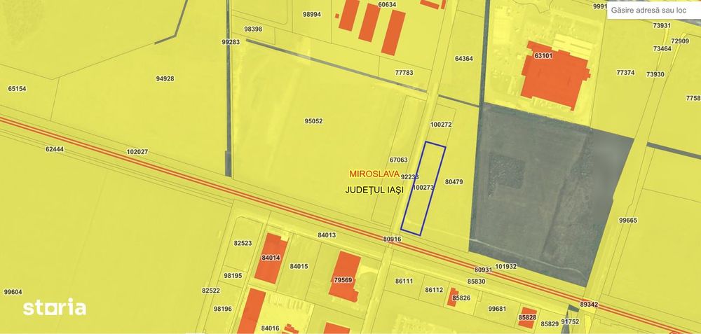 Teren industrial, de la 3000mp la 7000mp, in spate la Metro