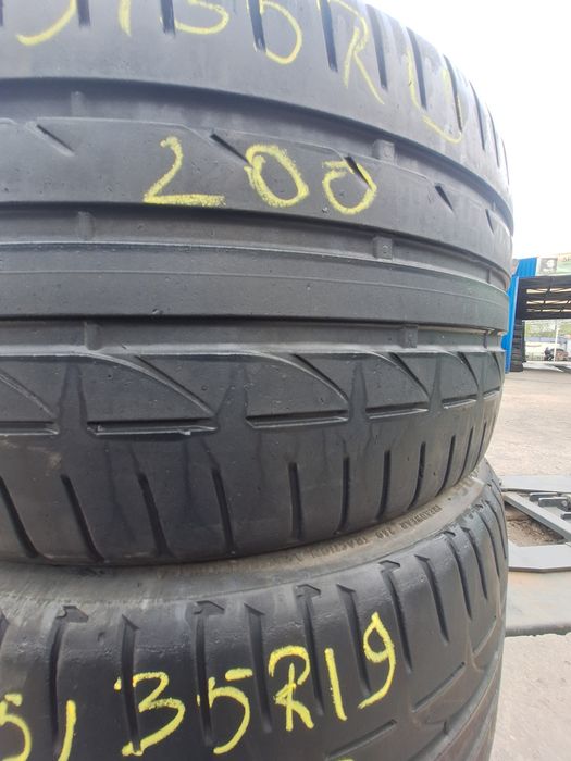 2 anvelope vara 255/35r19 Bridgestone  rft runflat Montaj Gratuit