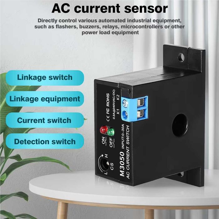 Comutator detectare curent AC M3050 240V măsurare curent