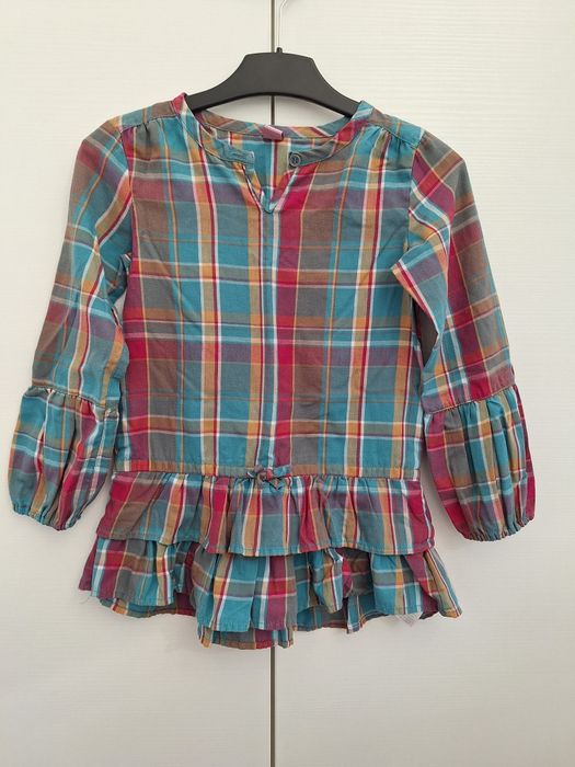 Rochie groasa gradi iarna primavara maneca lunga 116-122 fetite 6 7 an