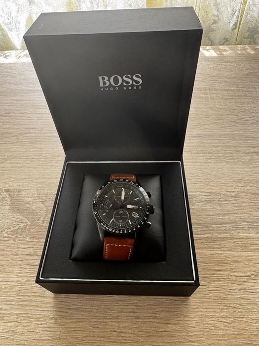 Нов Мъжки Часовник BOSS Pilot Edition – Пълен комплект