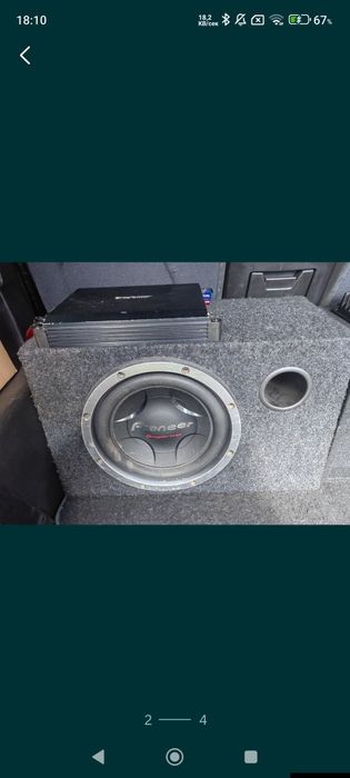 Туба 12 пайнер и усилвател алпин