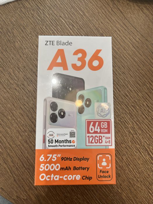 ZTE Blade A36 новый телефон