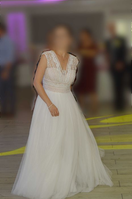 Rochie de mireasa WhiteLady cu bolero si voal