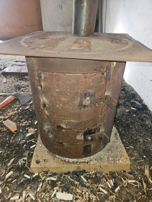 печь универсальная для гаража