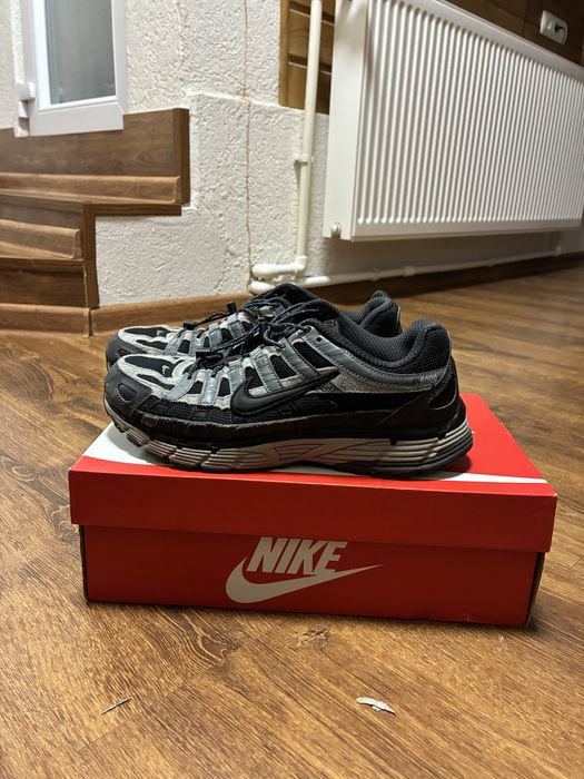 Nike p-6000 gri cu alb