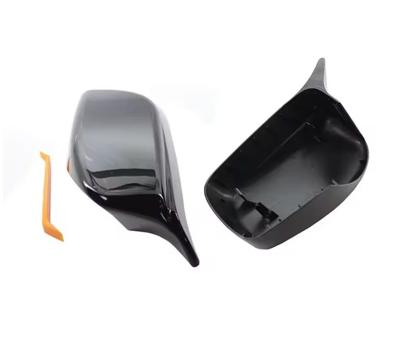 Capace oglinda M cu CLIPSURI BMW seria 5 E60 E61(2003-2010)negru lucio