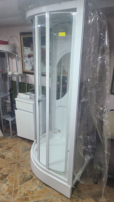 Душевая кабина + сауна + массажный функции