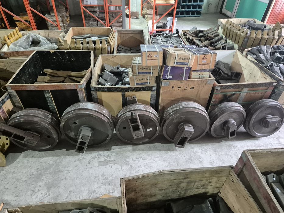 Колеса направляющие Ленивец на экскаватор