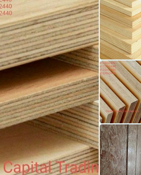 Фанера Финская 1525х1525мм, 1220х2440мм, 1500х3000мм, Россия