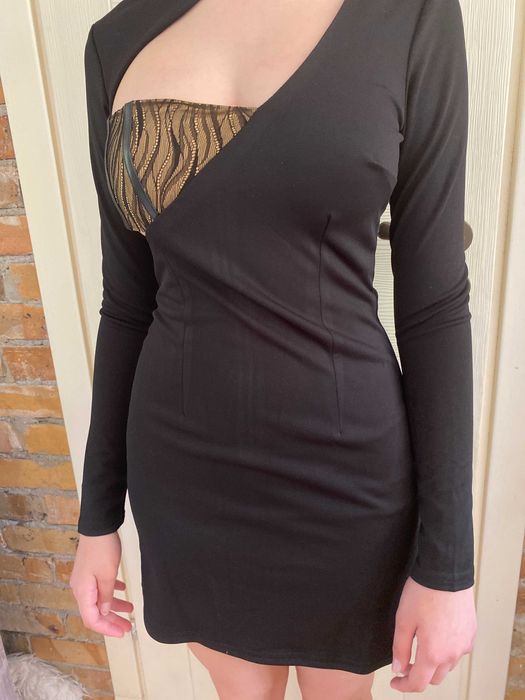 официална черна рокля Bella Barnett