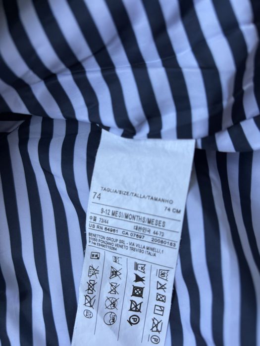 Geaca 12-18 luni (74 cm) de la Benetton si Disney cu Mickey