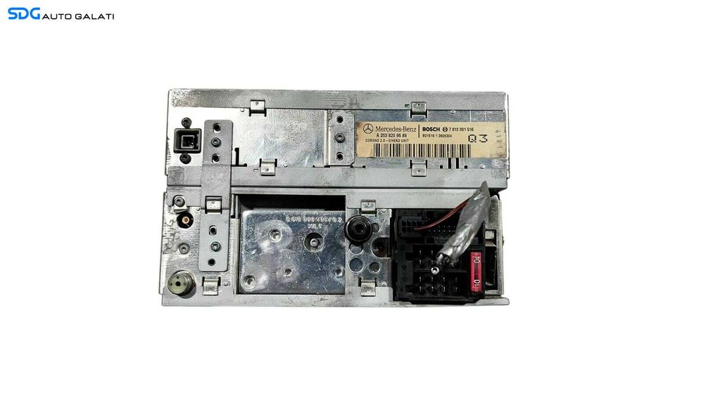 Unitate Radio CD Player Navi Navigatie Mercedes Clasa C Class W203 2001 - 2004 Cod A2038209689 [L5759]