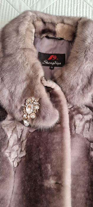 Шуба женская мутон