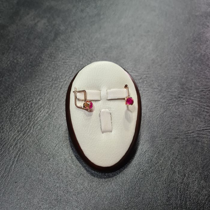 Серьги Золотые Розочка СССР