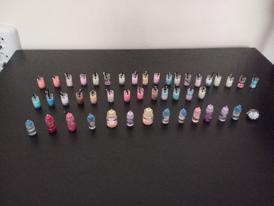 Ръчна изработка на обеци с различни висулки и елементии