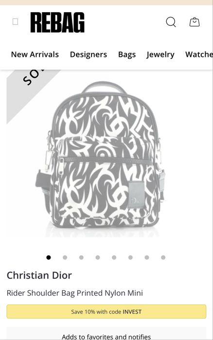 Christian Dior / дамска раница