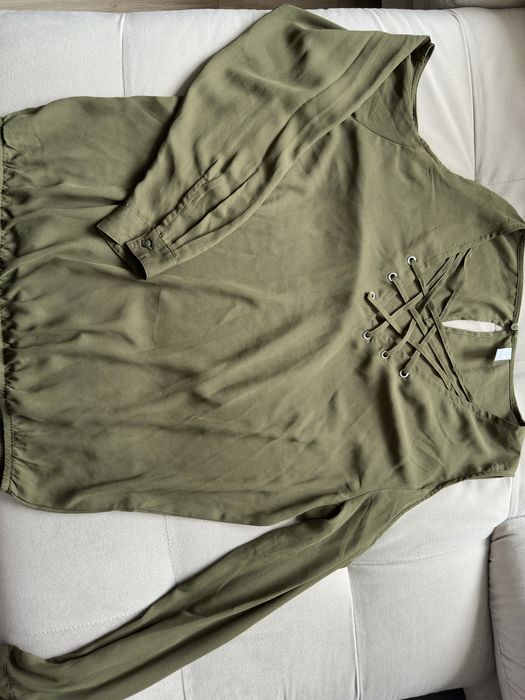 Тъмно зелена блуза/риза