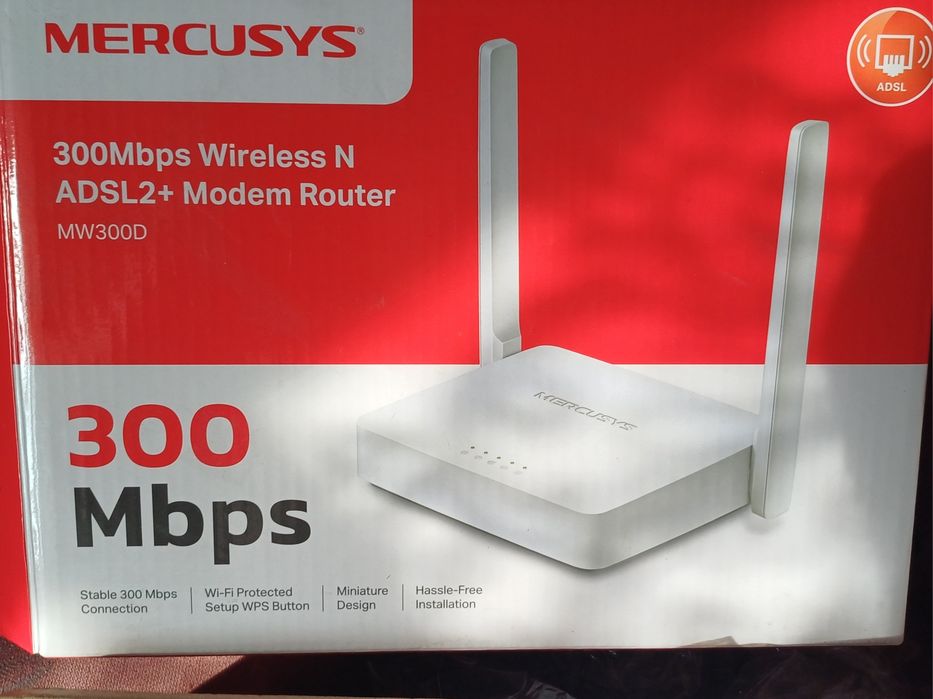 Модем Mercusys 300 Mbps