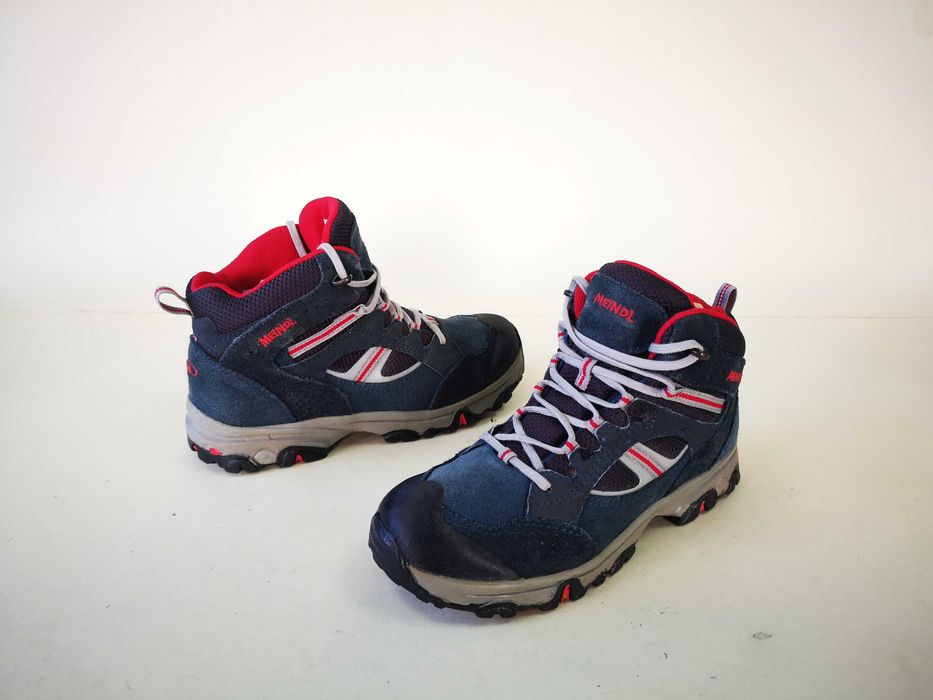 Bocanci PIELE  ghete munte dama copii 35 36  MEINDL  750 Ron  Ca NOI