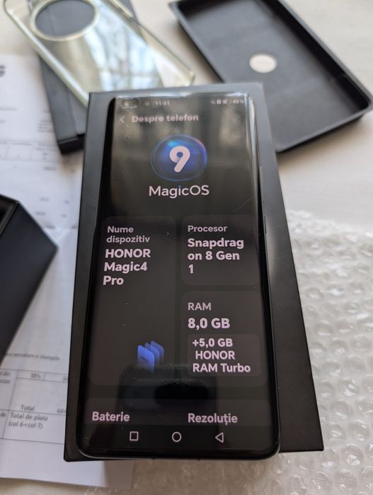 Honor magic  pro folosit 1 lună