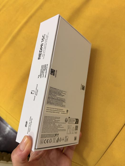 Xiaomi redmi 15 C, midnight black 4GB, 256 GB