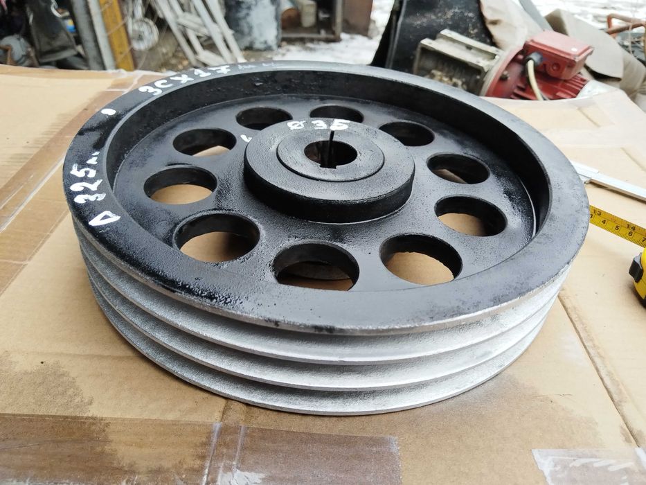 Fulie cu 3 canale 17 mm 32,5 cm diametrul