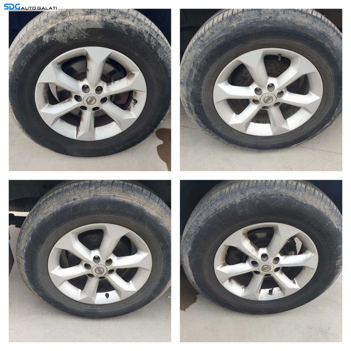 Set 4 Jante Roti Aliaj Aluminiu 255 65 17 R17 Nissan Navara D40 2005 - 2015 [Q2580]