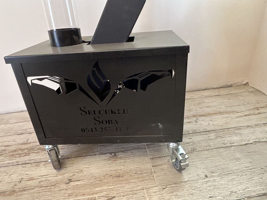 Градински газов отоплител на пелети