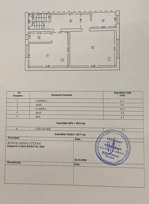 MamaiaSat 210Metri utili, P+2. 1000Euro/mp