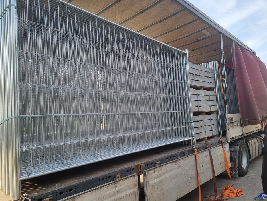 Gard mobil provizoriu pentru imprejmuire santier | evenimente