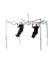 Cort pliabil Profesional / Pavilion / Gazebo 3x6m, negru, cadru aluminiu, stare foarte bună