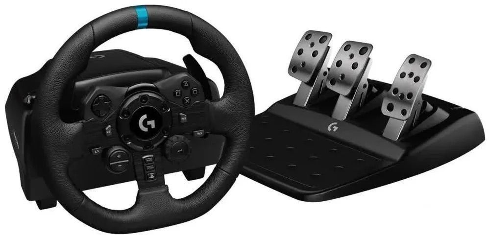 Руль Logitech g923 900 градусов с педалями геймпад джойстик