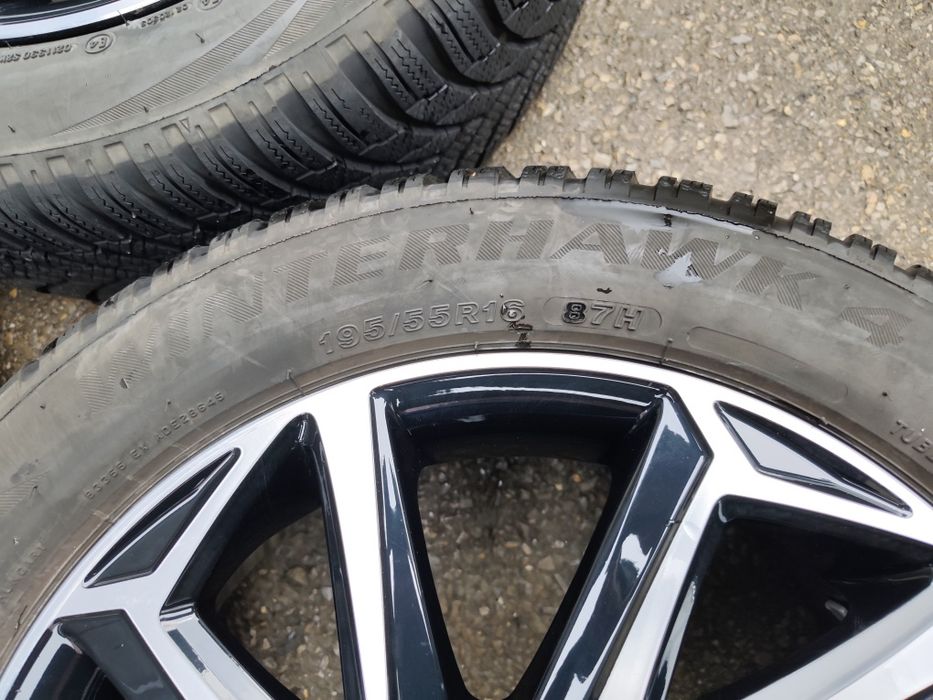 195/55/16" 4бр Firestone winterhawk4, dot2923,7mm