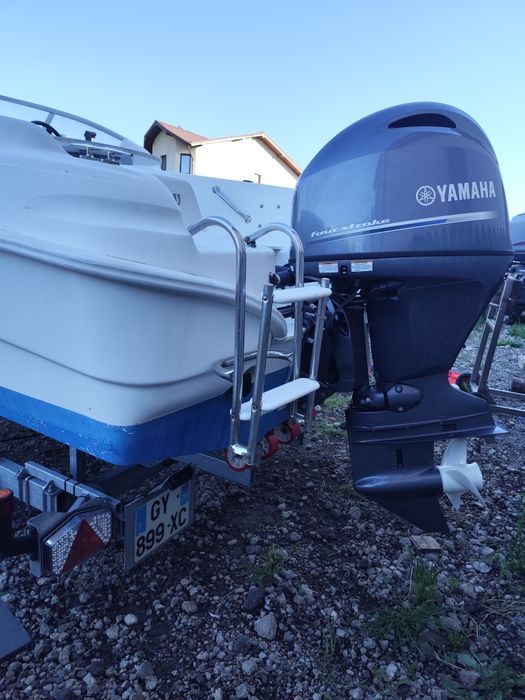 Barcă Jeanneau Lider 5,45-Motor Yamaha NOU-2025-ore 16-Peridoc Nou 1,4t