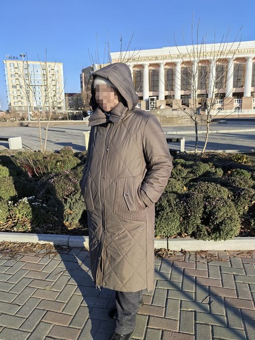 Продам стеганное пальто