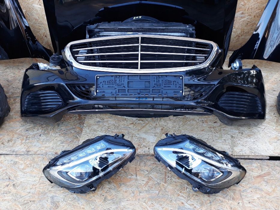 Mercedes W205 C class capota aripa bara far stanga dreapta trager rad